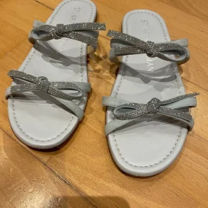 Stuart Weitzman SW bow slide/flat sandals - Image 2