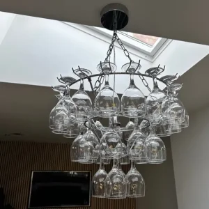 Wine Glass Chandelier - Image 3