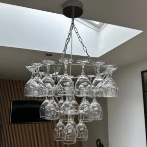 Wine Glass Chandelier - Image 5