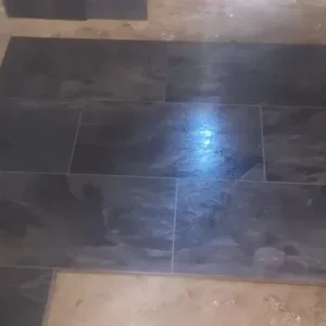 Slate affect laminate flooring