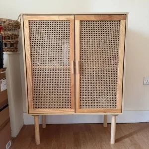 rattan cabinet