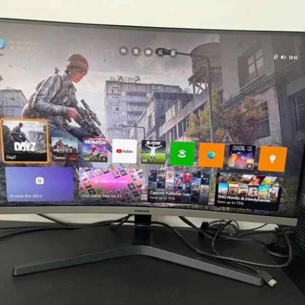 Samsung 32” curved monitor