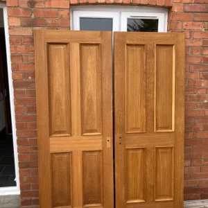 Wooden doors