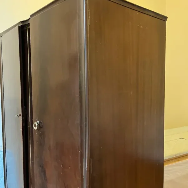 Wooden wardrobe