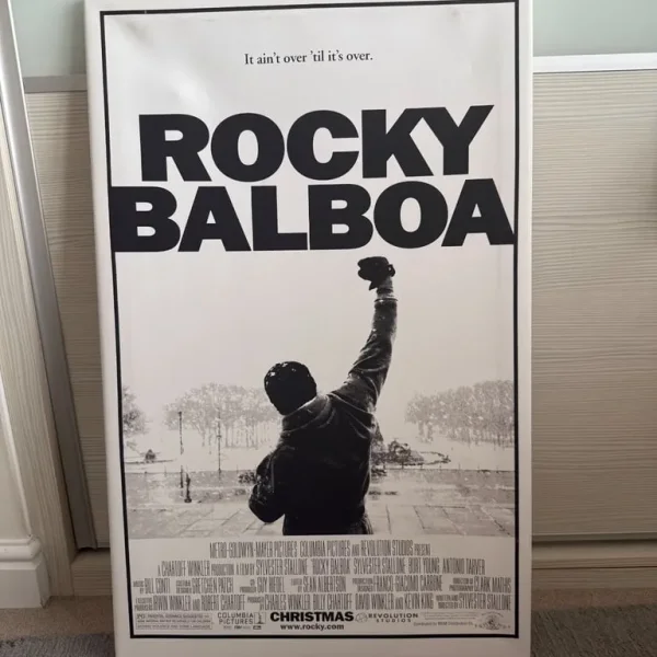 Rocky Poster Canvas With Frame