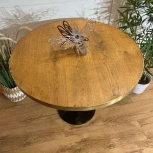 Solid heavy round table - Image 4