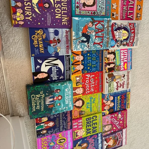 22 Jacquline Wilson books