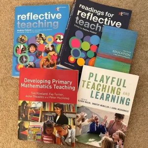 Bundle of teacher theory books