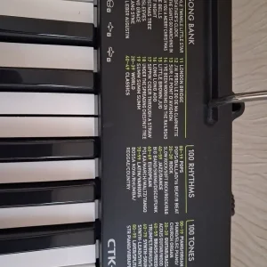 Casio CTK-240 Electronic Keyboard with Stand and Sheet Music - Image 4