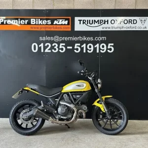 2015 Ducati Scrambler Icon with Low Mileage