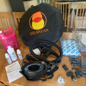 Solanatan Self Tanning System with Pop Up and Beyond Bronze Fake Bake