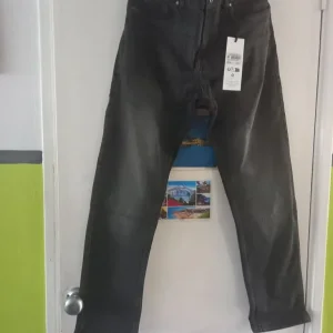 Mens Firetrap Black Stonewashed Jeans, Straight Leg, Stretch, New with Tags