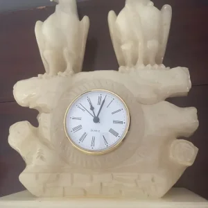 Wildlife Eagle Mantel Clock – Quartz Movement - Image 6