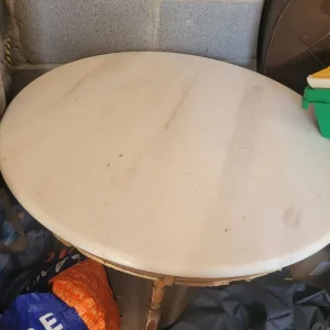 Marble table