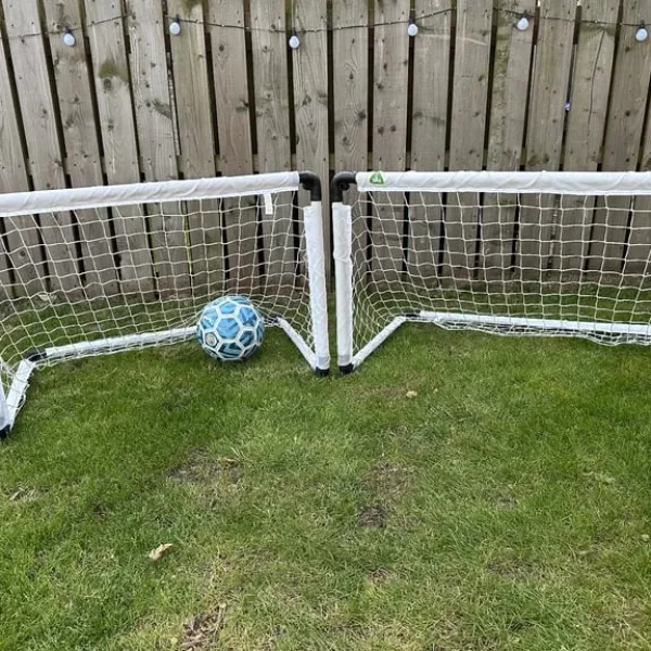 My first goal set goalposts football nets