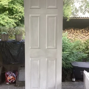 Interior six panel standard door