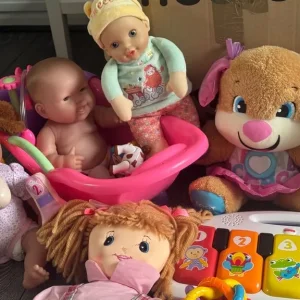 Girls Toy Bundle with Interactive Dolls and Bears - Image 3