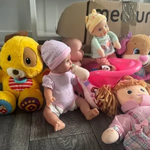 Girls Toy Bundle with Interactive Dolls and Bears - Image 4