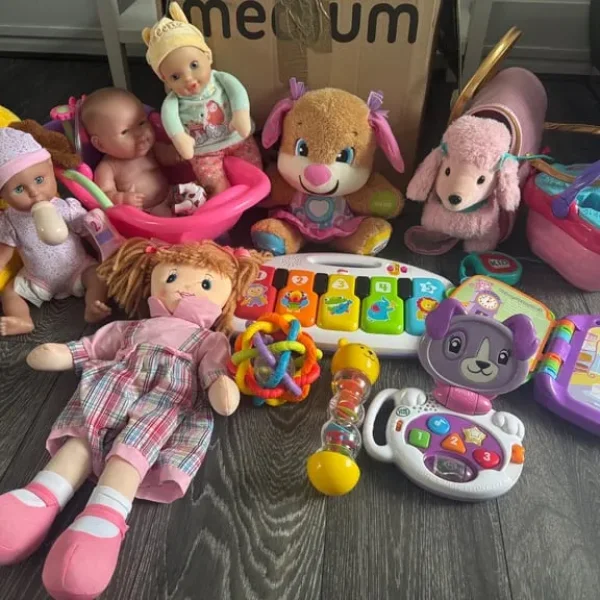 Girls Toy Bundle with Interactive Dolls and Bears