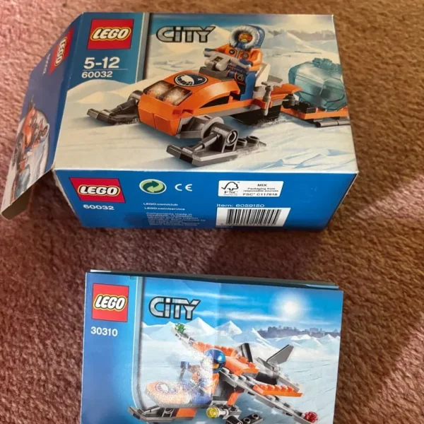 X2 Lego City Arctic sets