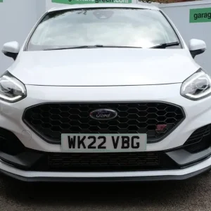 2022 Ford Fiesta ST-3 EcoBoost 1.5T 5-door, 12,000 miles, Frozen White - Image 2