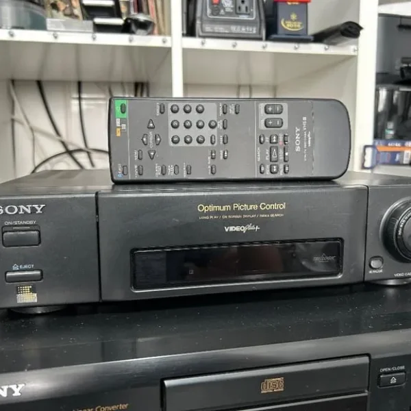 Sony SLV-E25 Video recorder VHS VCR with remote