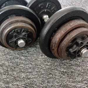 Dumbbell weights cast iron - Image 2