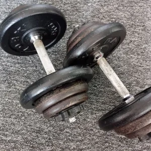 Dumbbell weights cast iron - Image 3