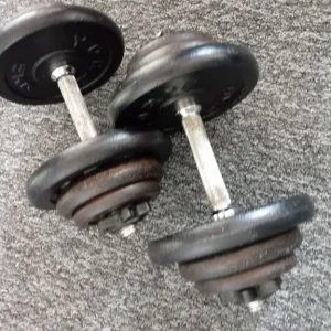 Dumbbell weights cast iron - Image 4