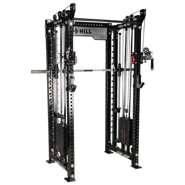 V2 Bulletproof Multi Rack System: Squat Rack | Cable Machine | Smith Machine (Gym Weights)