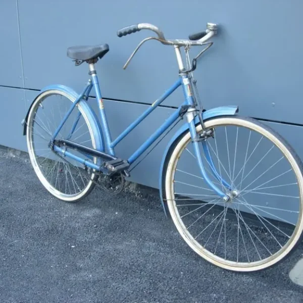 Vintage Ladies Fixie Bike, Blue, Single Speed, 1950s or Older