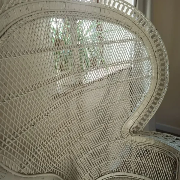 70s vintage rattan chair