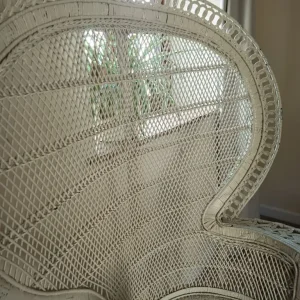 70s vintage rattan chair