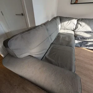 IKEA EKTORP Corner Sofa – 4 Seat – Hakebo Dark Grey - Image 3