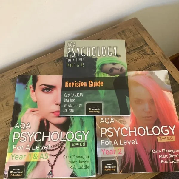AQA Psychology books year 1, 2 and AS