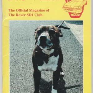 The Rover SD1 - Owners Club Magazine - Issue 65- July/August 2002 A5-Size