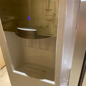 American Style Samsung Fridge Freezer White - Image 2