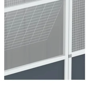 Bird Cage Anthracite 115x78x200 cm Galvanised Steel - Image 5