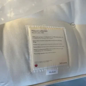 John Lewis Natural Collection Cotton 3000 Mattress - Double - Image 3