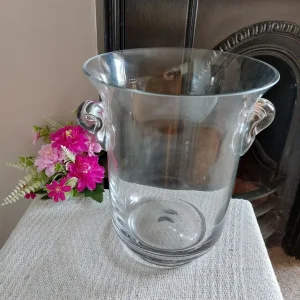 Heavy Vintage German Glass Champagne Ice Bucket - Image 4