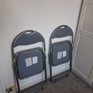 Two Semi-new Folding Chairs - Image 3