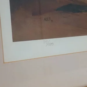 Eric Auld Limited Edition Framed & Signed Print Girdleness And Aberdeen - Image 7