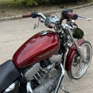 2009 09 HARLEY-DAVIDSON XL883C XL 883 C SPORTSTER CUSTOM CRUISER XLH883 - 2k MLS - Image 6