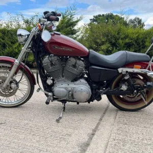 2009 09 HARLEY-DAVIDSON XL883C XL 883 C SPORTSTER CUSTOM CRUISER XLH883 - 2k MLS - Image 7