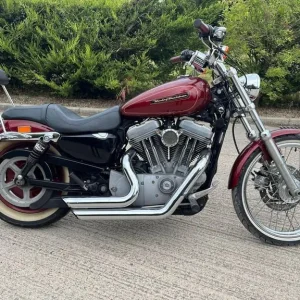 2009 09 HARLEY-DAVIDSON XL883C XL 883 C SPORTSTER CUSTOM CRUISER XLH883 - 2k MLS