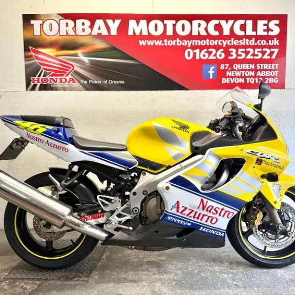 HONDA CBR600Fi SPORT VALENTINO ROSSI REPLICA EDITION VR46 2001 Y REG