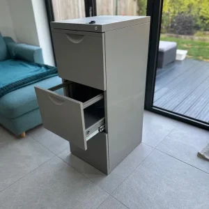 3 drawer filing cabinet - Image 4