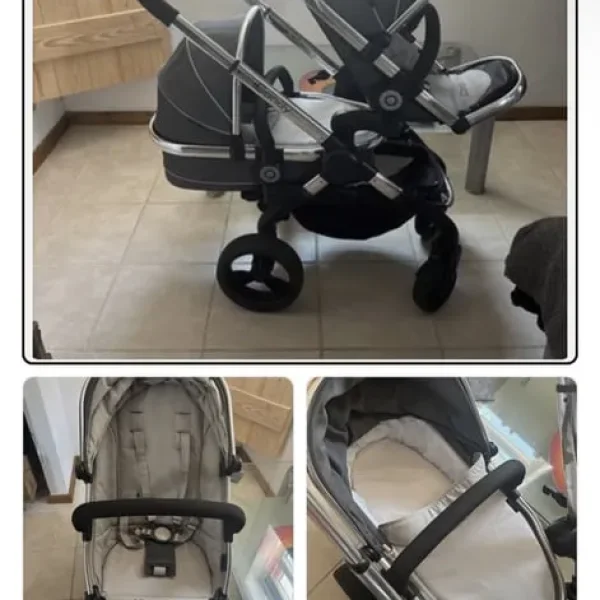 Icandy double pram