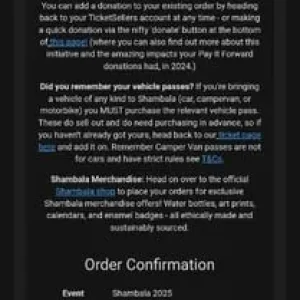 SHAMBALLA 2025 festival ticket - Image 2