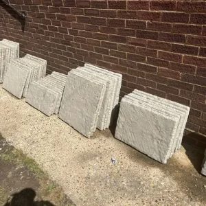Tanners Mill Flagstone - Grey green antique style paving